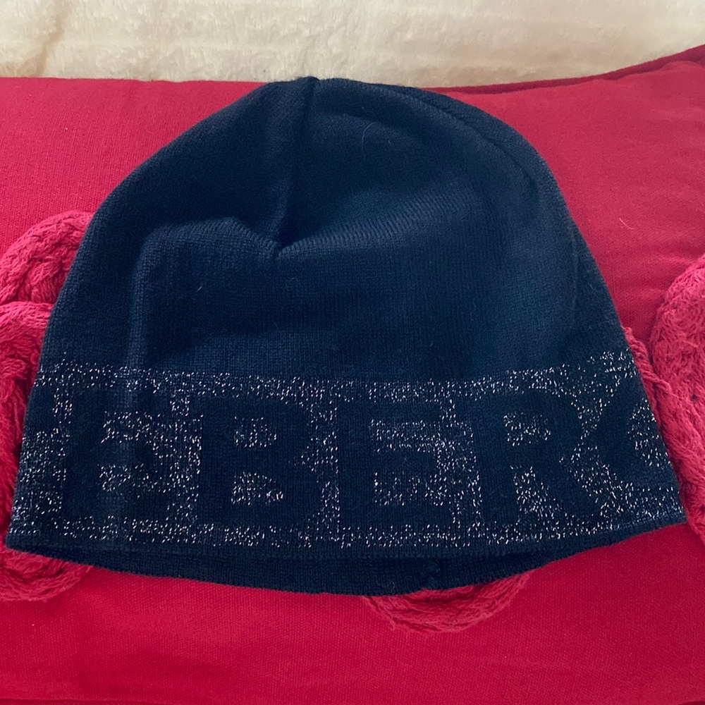 Iceberg Black Silver Hat NeverUsed Rare Made in Italy 🇮🇹